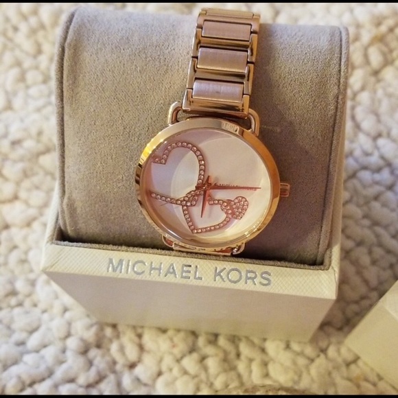 Michael Kors Rose Gold Portia Watch - Picture 3 of 9